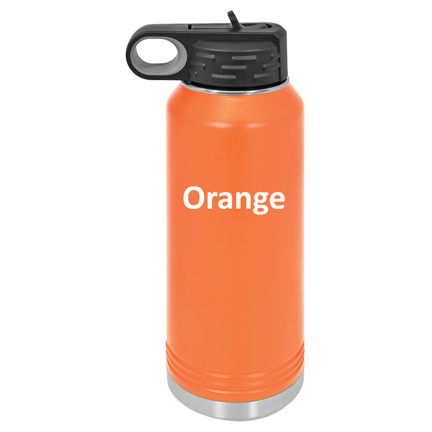 Orange 40oz Water Bottle