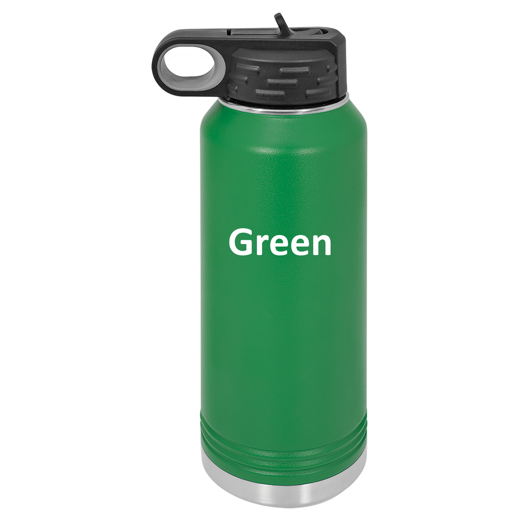 Green 40oz Water Bottle