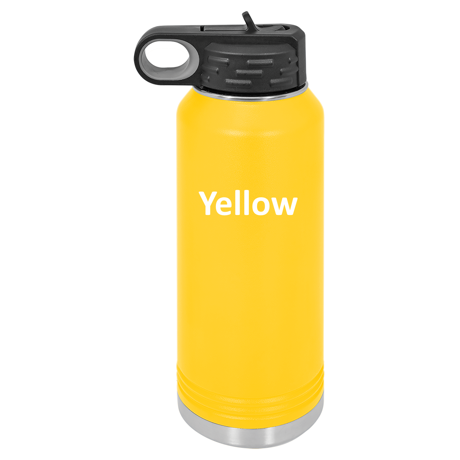 Yellow 32oz Water Bottle