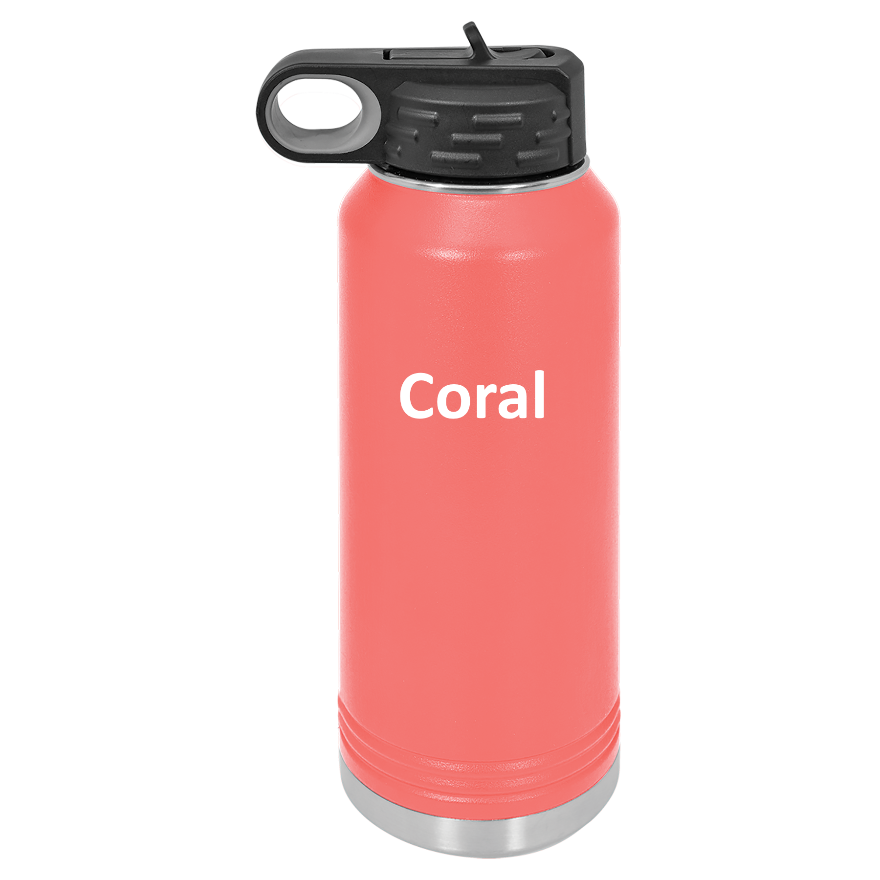 Coral 40oz Water Bottle